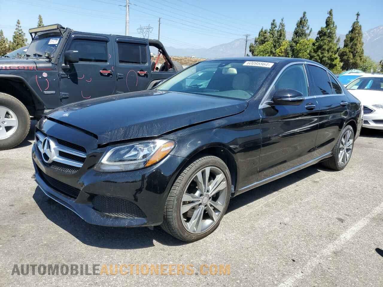 55SWF4KB9FU014518 MERCEDES-BENZ C-CLASS 2015