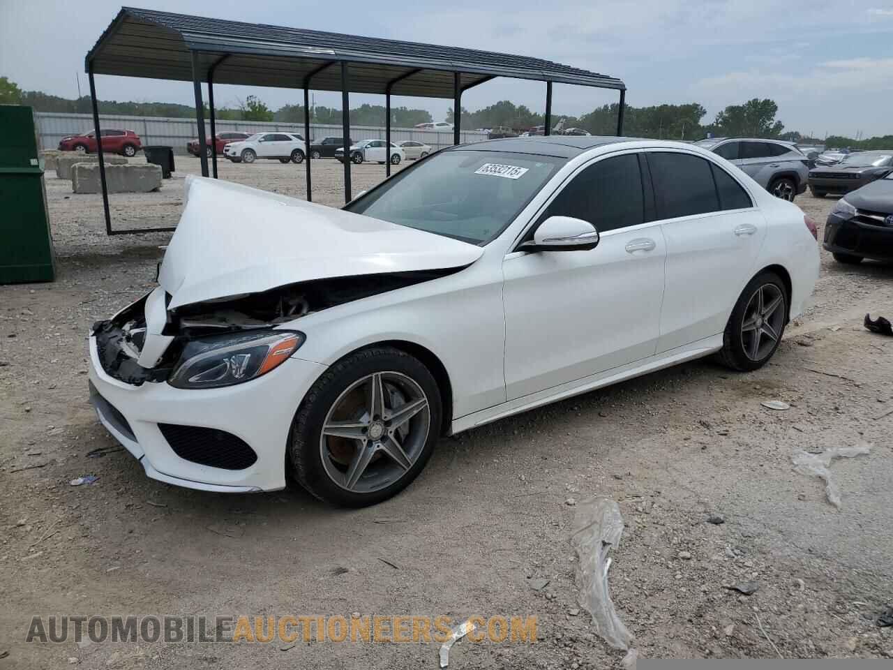 55SWF4KB9FU015524 MERCEDES-BENZ C-CLASS 2015