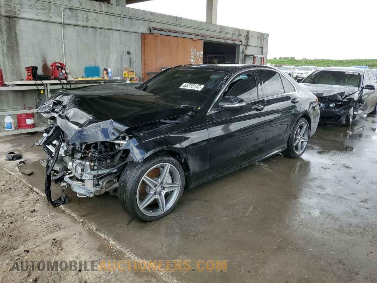 55SWF4KB9FU015586 MERCEDES-BENZ C-CLASS 2015