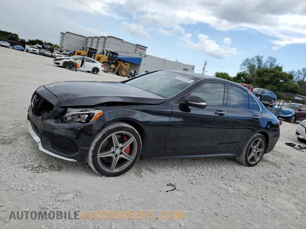55SWF4KB9FU016592 MERCEDES-BENZ C-CLASS 2015
