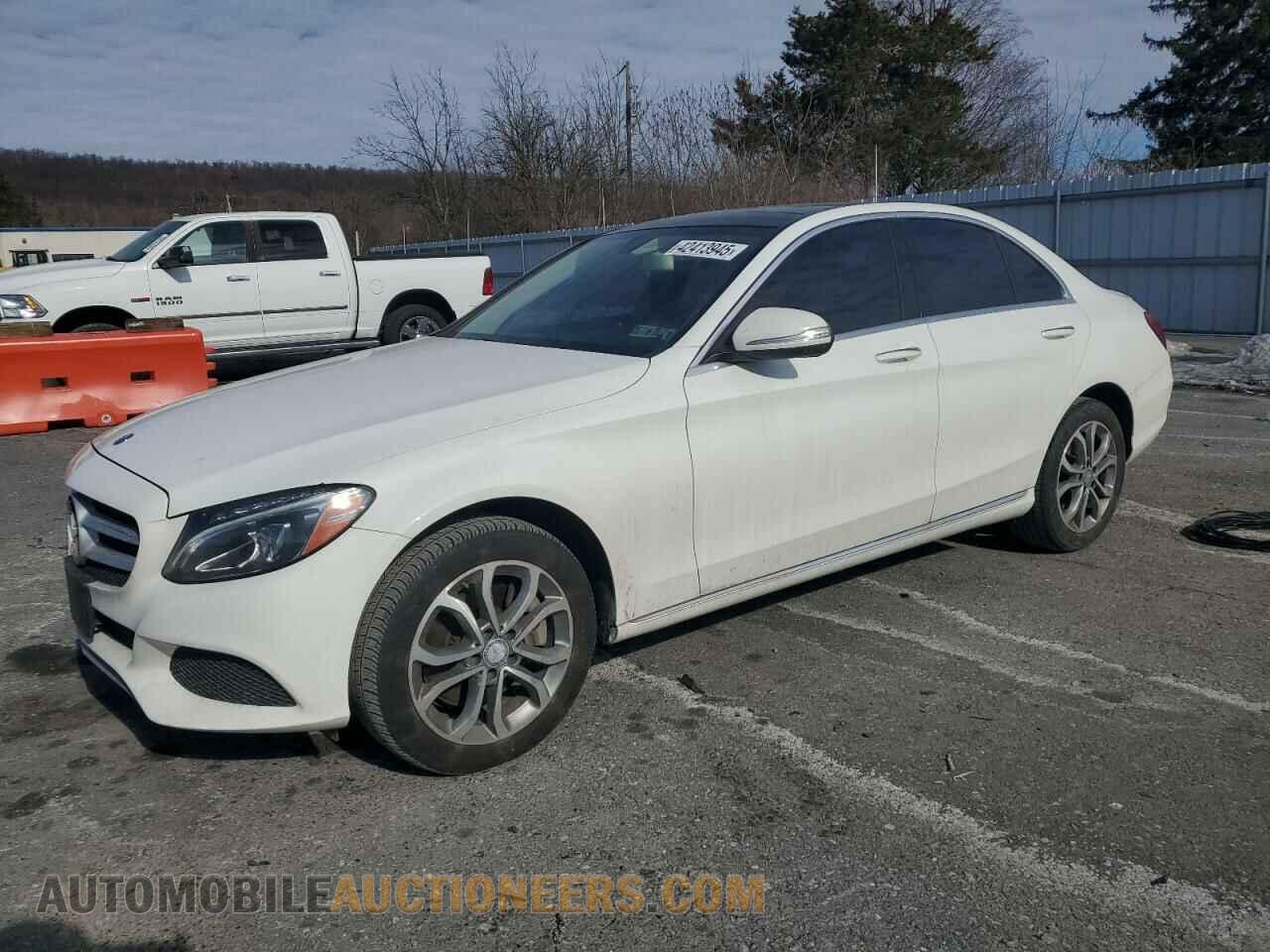 55SWF4KB9FU016799 MERCEDES-BENZ C-CLASS 2015