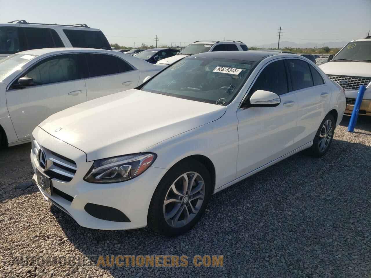 55SWF4KB9FU016978 MERCEDES-BENZ C-CLASS 2015