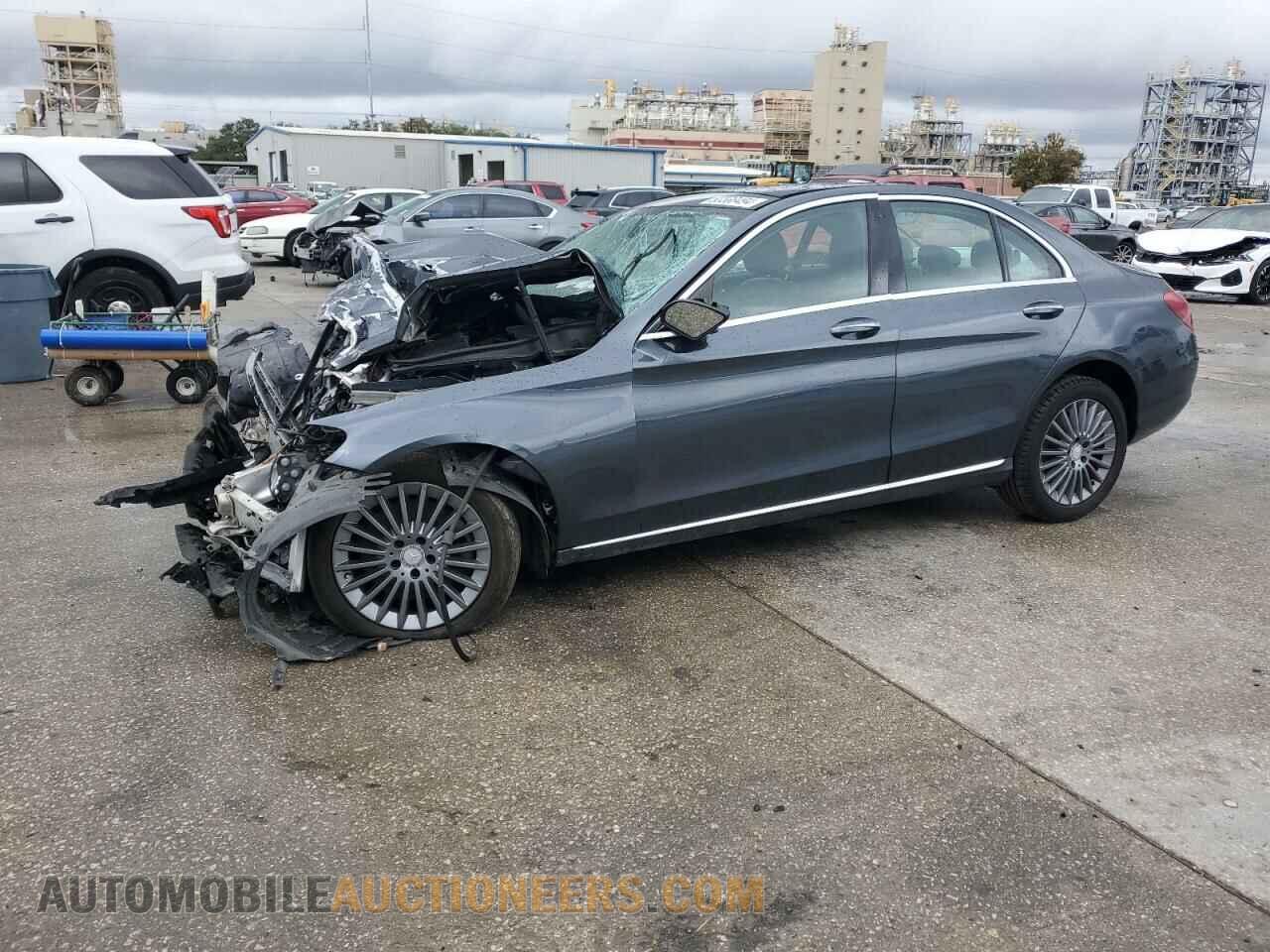 55SWF4KB9FU017967 MERCEDES-BENZ C-CLASS 2015