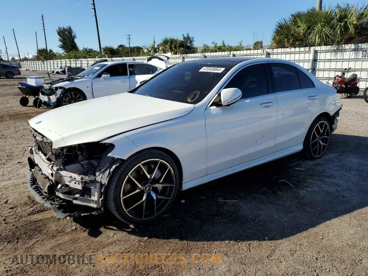 55SWF4KB9FU019413 MERCEDES-BENZ C-CLASS 2015