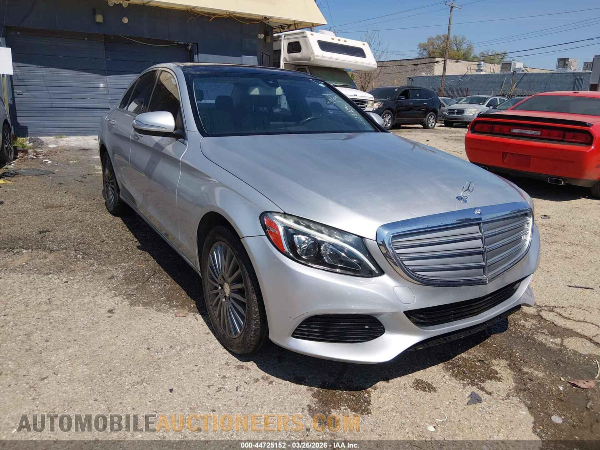 55SWF4KB9FU021419 MERCEDES-BENZ C 2015
