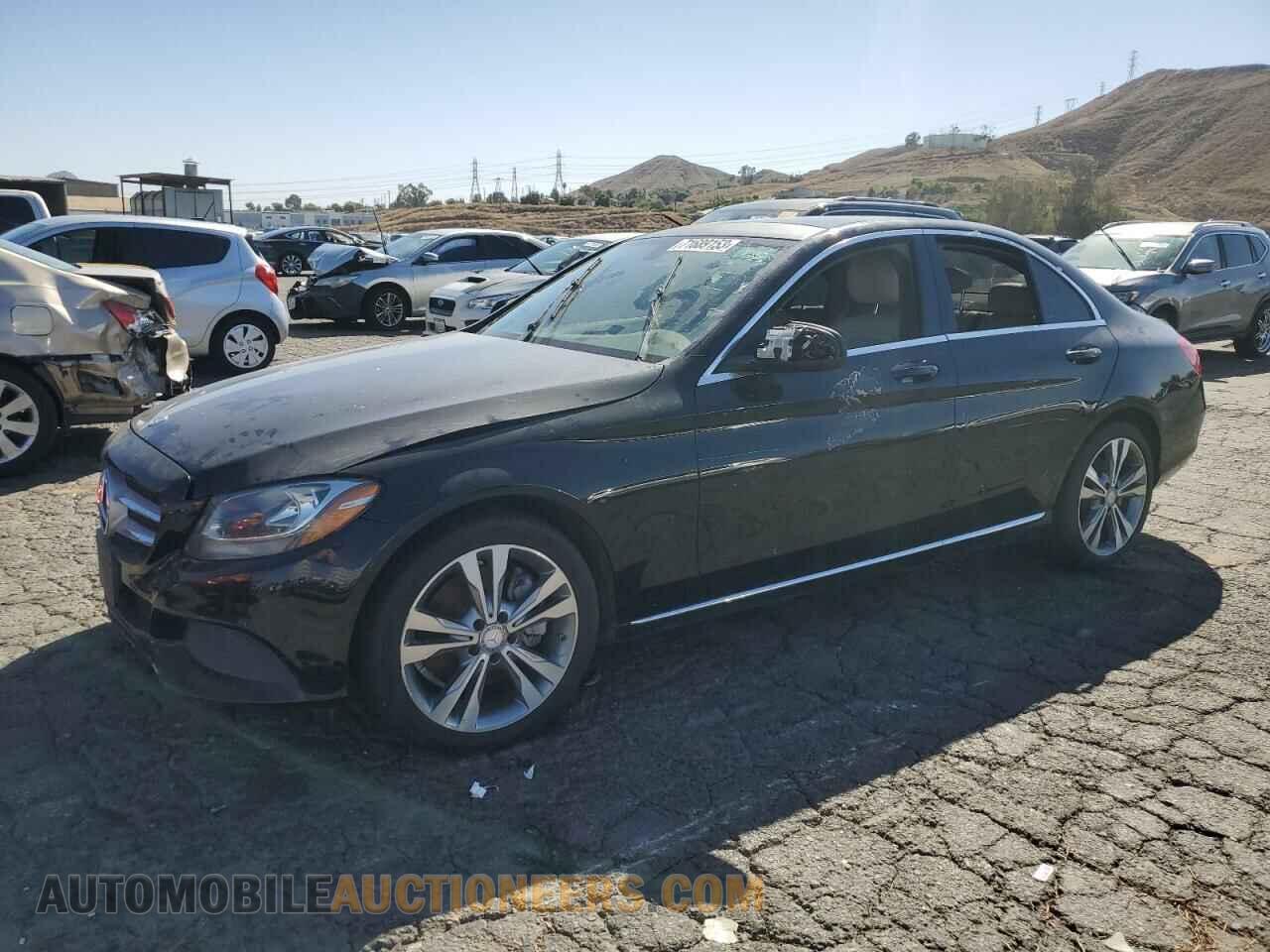55SWF4KB9FU021713 MERCEDES-BENZ C-CLASS 2015