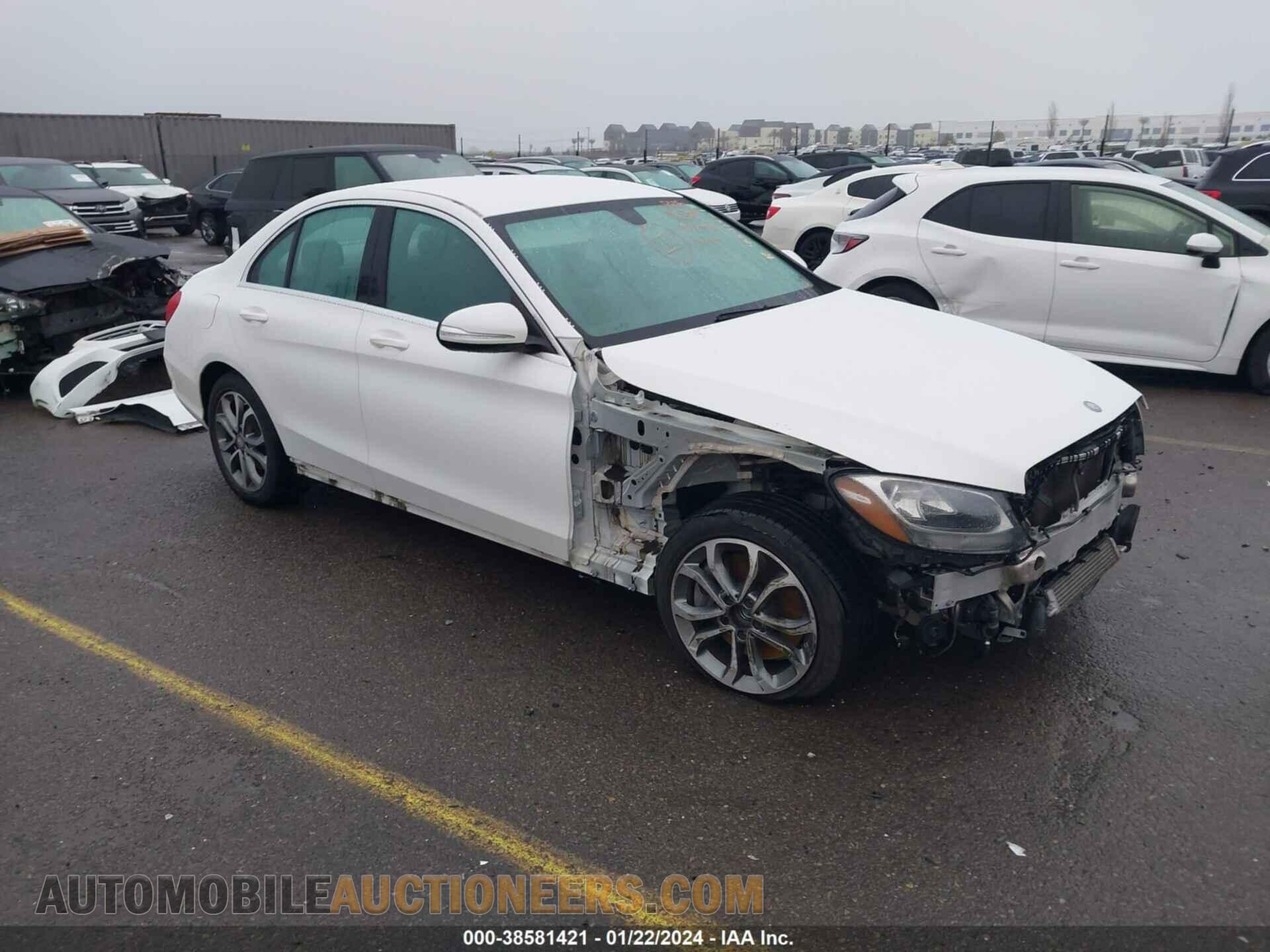 55SWF4KB9FU022862 MERCEDES-BENZ C 300 2015
