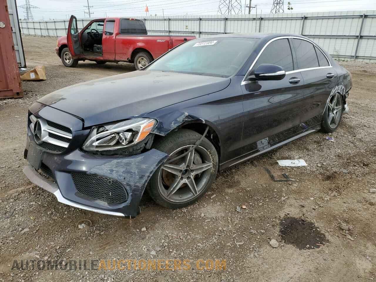 55SWF4KB9FU026846 MERCEDES-BENZ C-CLASS 2015