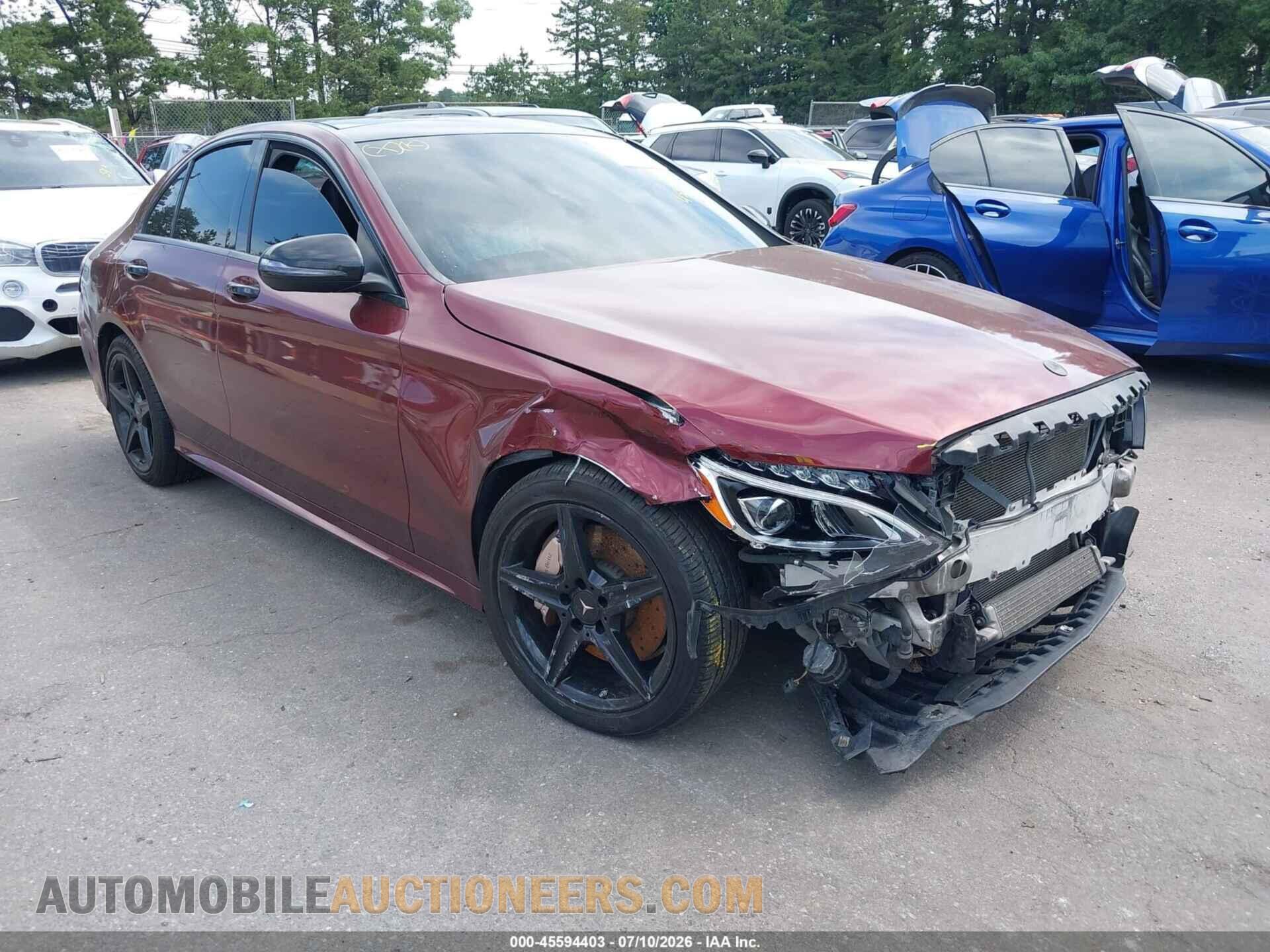 55SWF4KB9FU027639 MERCEDES-BENZ C 300 2015