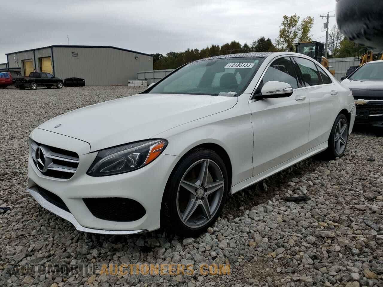 55SWF4KB9FU028290 MERCEDES-BENZ C-CLASS 2015