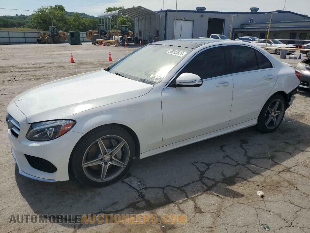 55SWF4KB9FU032646 MERCEDES-BENZ C-CLASS 2015