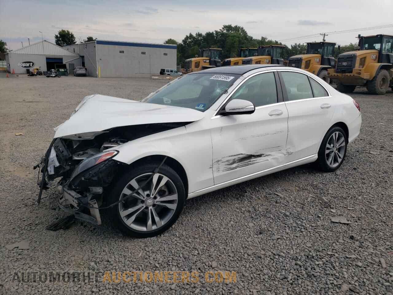 55SWF4KB9FU036454 MERCEDES-BENZ C-CLASS 2015