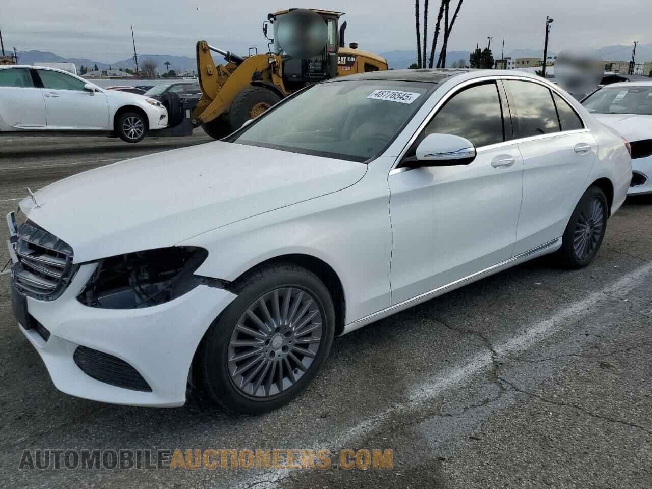 55SWF4KB9FU037071 MERCEDES-BENZ C-CLASS 2015