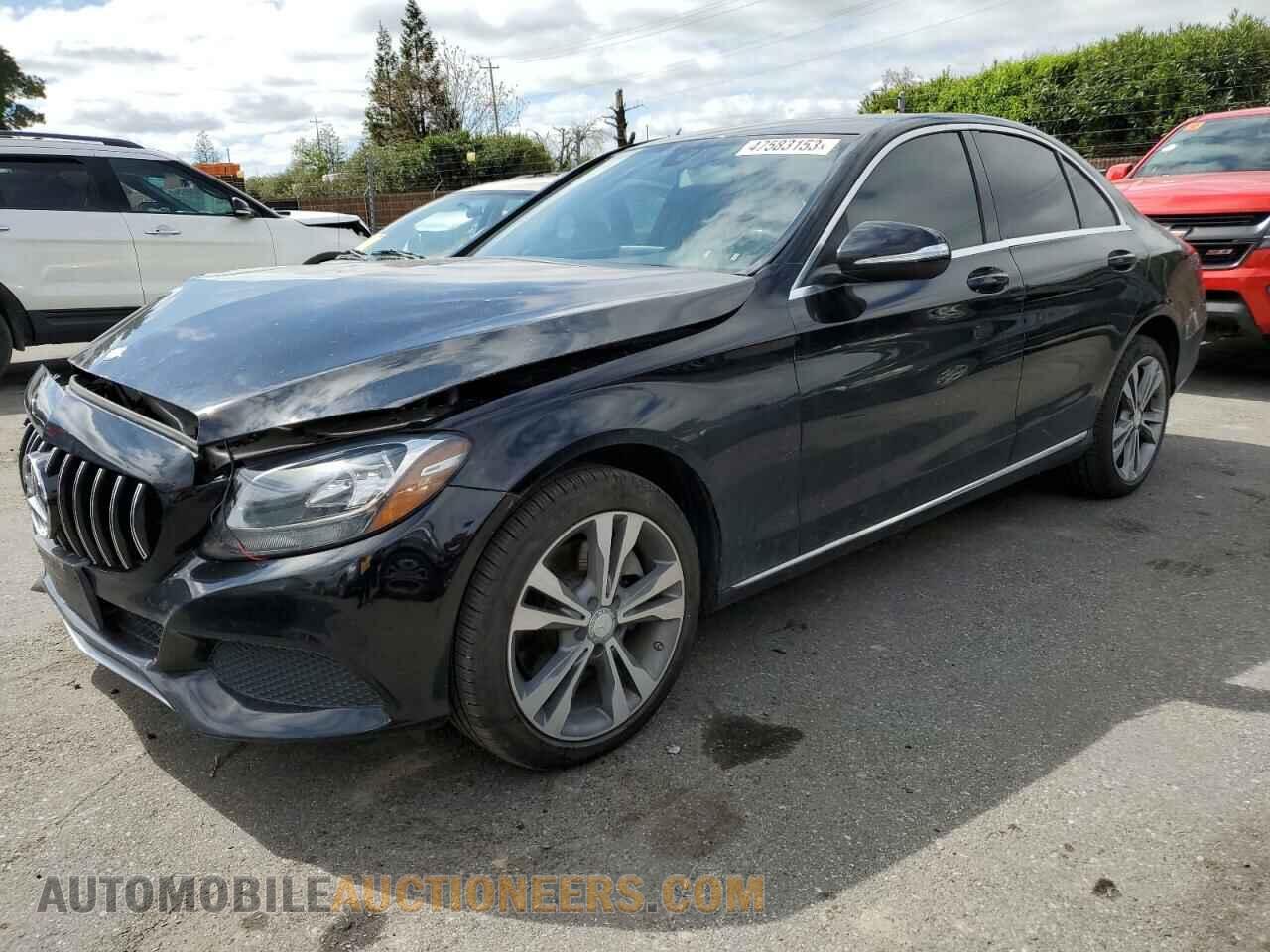 55SWF4KB9FU038060 MERCEDES-BENZ C-CLASS 2015