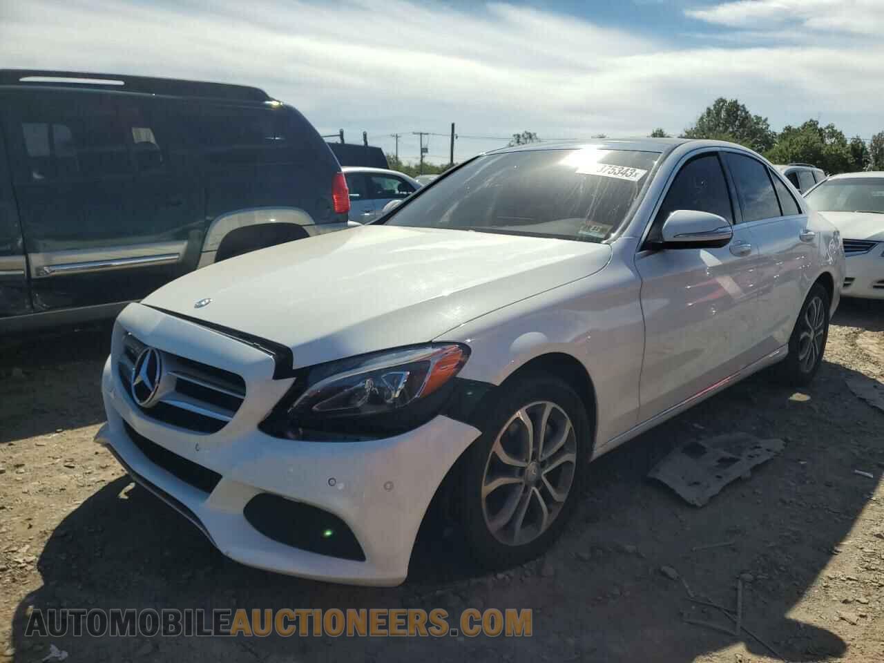 55SWF4KB9FU039838 MERCEDES-BENZ C-CLASS 2015