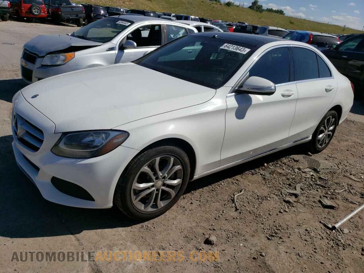 55SWF4KB9FU040908 MERCEDES-BENZ C-CLASS 2015