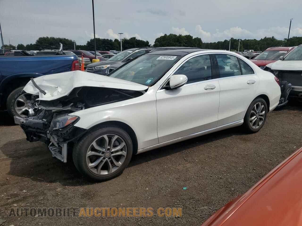 55SWF4KB9FU048507 MERCEDES-BENZ C-CLASS 2015