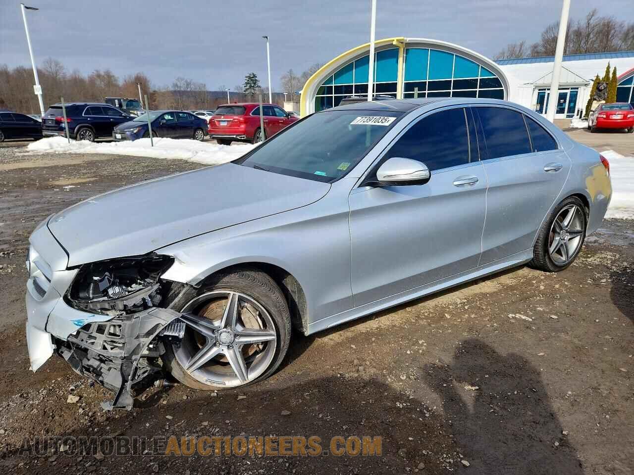 55SWF4KB9FU051200 MERCEDES-BENZ C-CLASS 2015