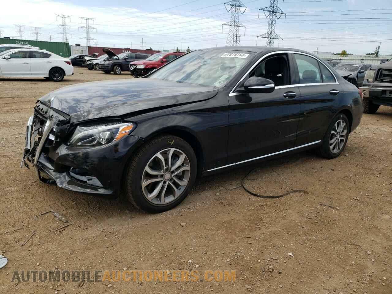 55SWF4KB9FU058146 MERCEDES-BENZ C-CLASS 2015