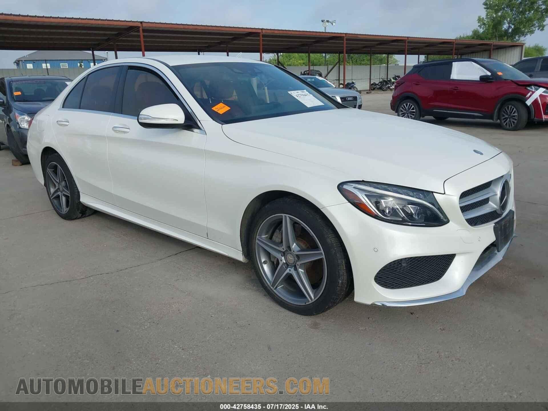 55SWF4KB9FU063301 MERCEDES-BENZ C 300 2015
