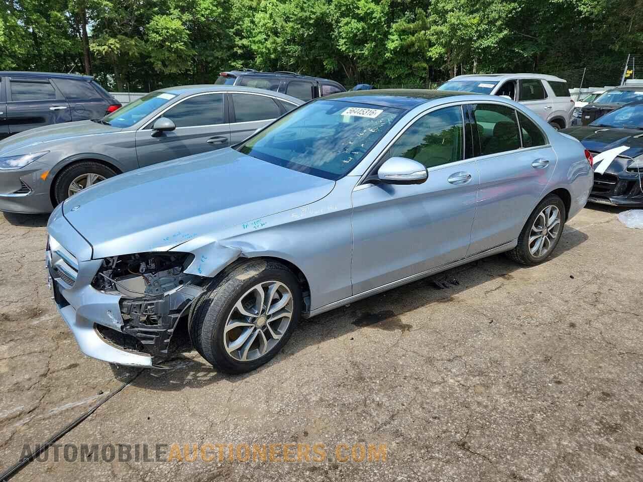 55SWF4KB9FU063329 MERCEDES-BENZ C-CLASS 2015