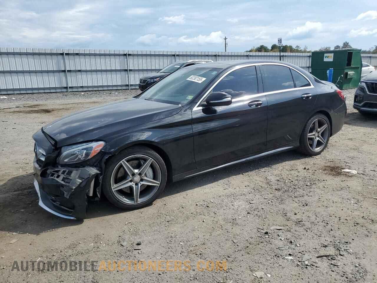 55SWF4KB9FU065629 MERCEDES-BENZ C-CLASS 2015