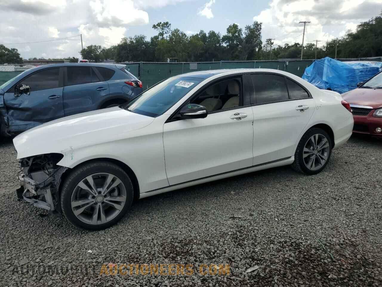 55SWF4KB9FU066909 MERCEDES-BENZ C-CLASS 2015