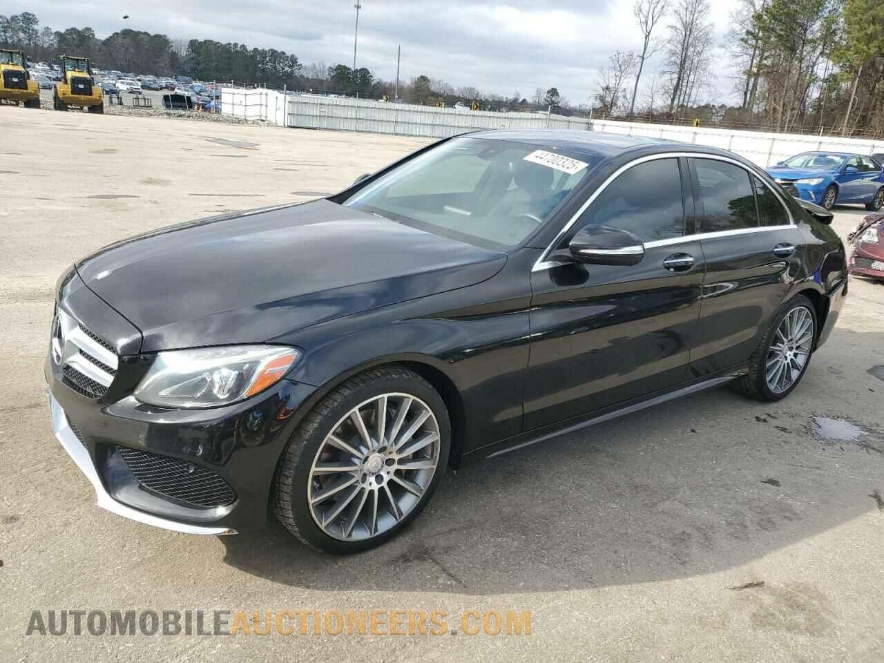 55SWF4KB9FU068997 MERCEDES-BENZ C-CLASS 2015