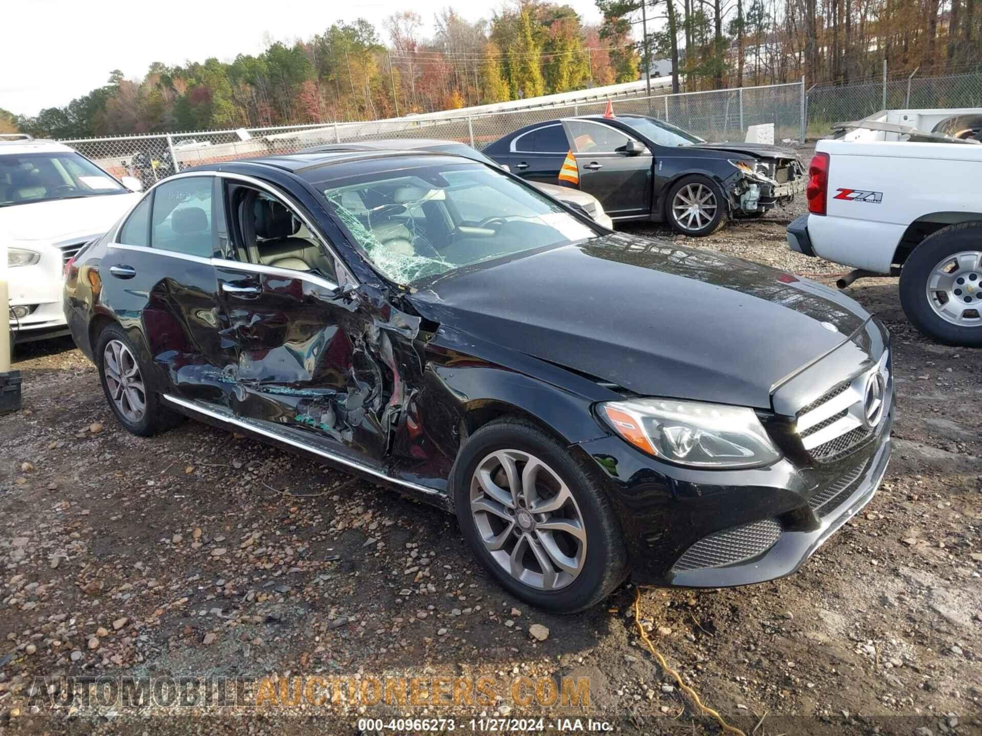55SWF4KB9FU081815 MERCEDES-BENZ C 2015
