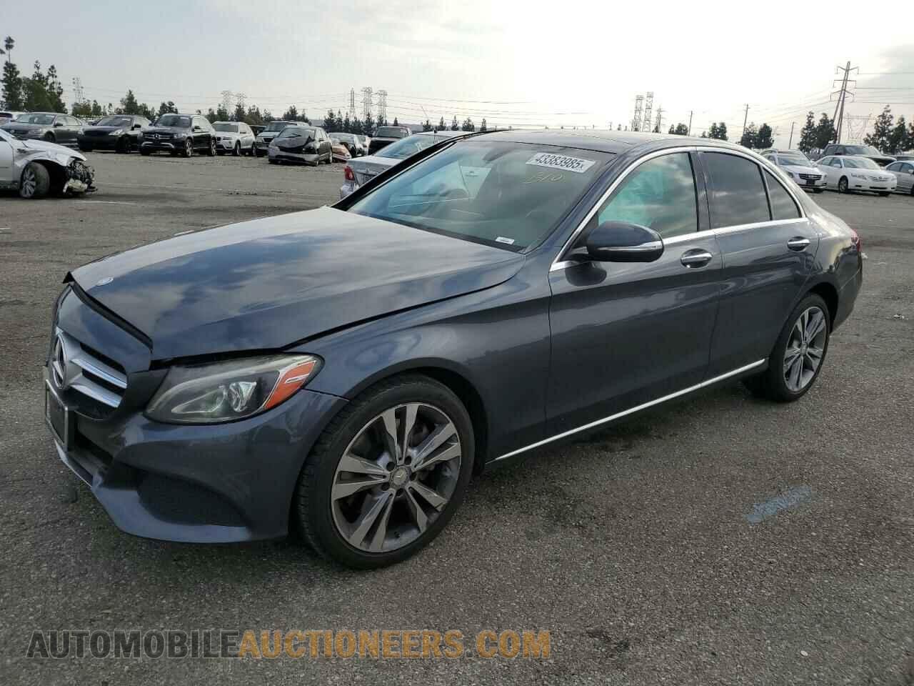 55SWF4KB9FU083015 MERCEDES-BENZ C-CLASS 2015