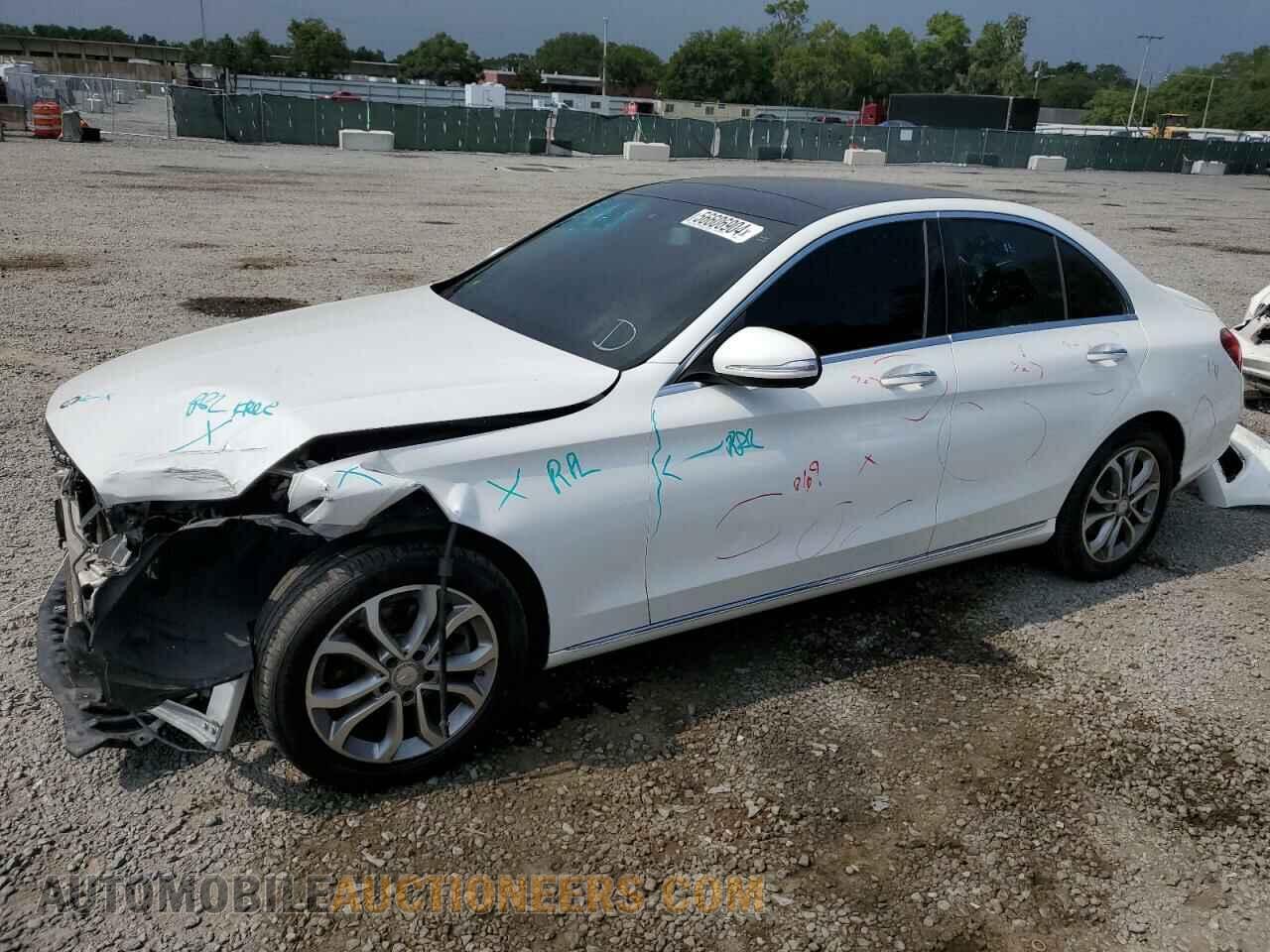 55SWF4KB9FU084231 MERCEDES-BENZ C-CLASS 2015