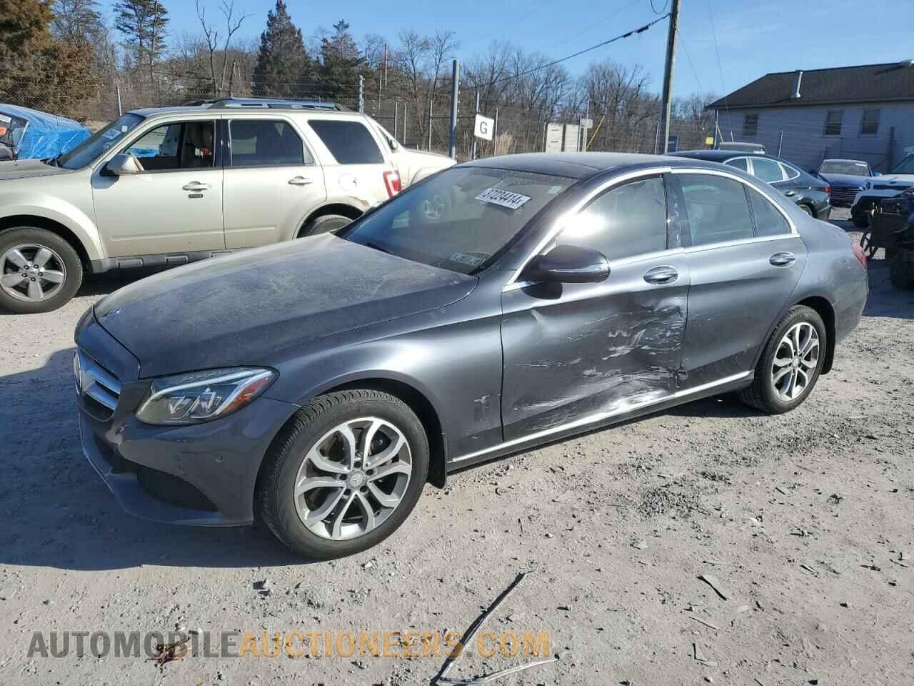 55SWF4KB9FU087923 MERCEDES-BENZ C-CLASS 2015