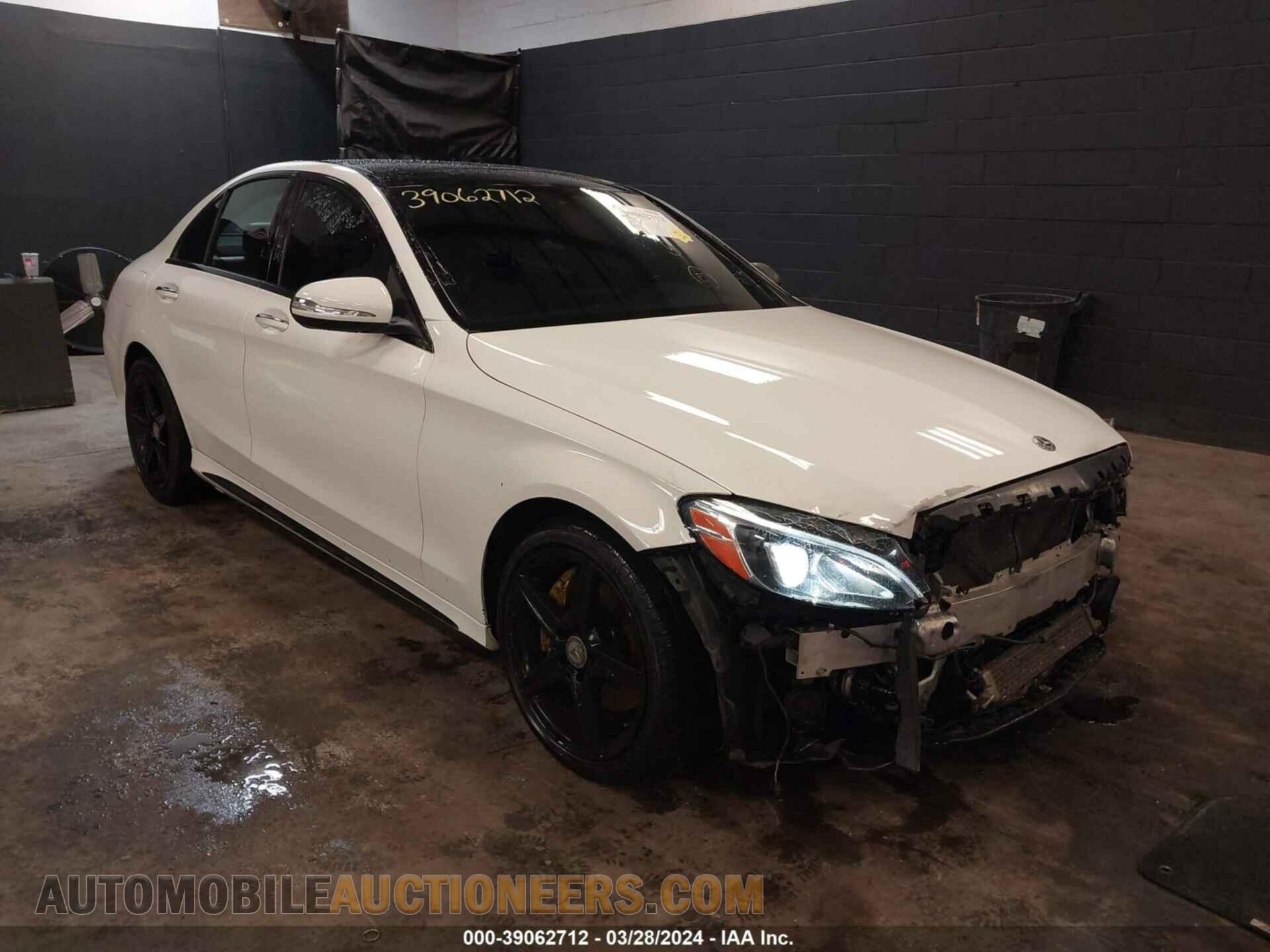 55SWF4KB9FU093799 MERCEDES-BENZ C 300 2015