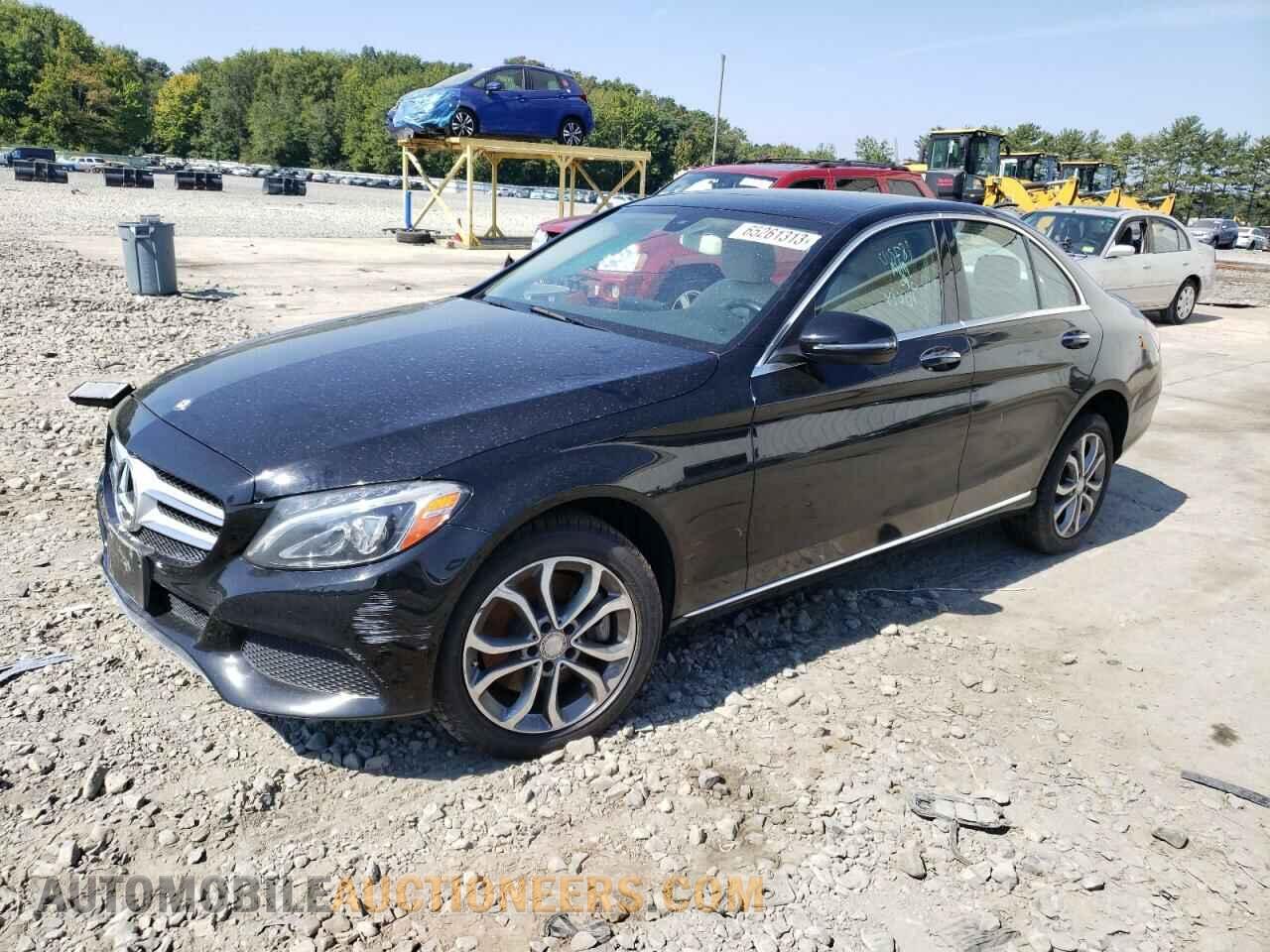 55SWF4KB9GU097322 MERCEDES-BENZ C-CLASS 2016