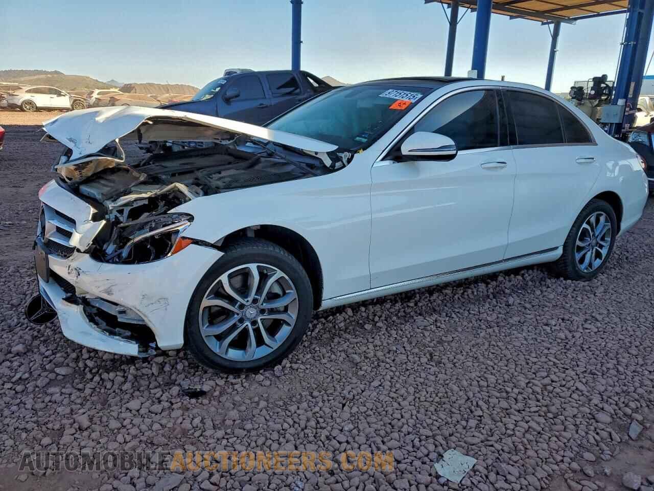 55SWF4KB9GU097983 MERCEDES-BENZ C-CLASS 2016