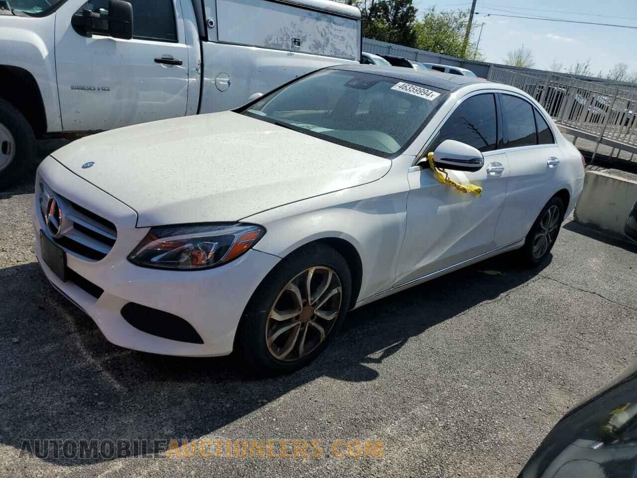 55SWF4KB9GU117553 MERCEDES-BENZ C-CLASS 2016