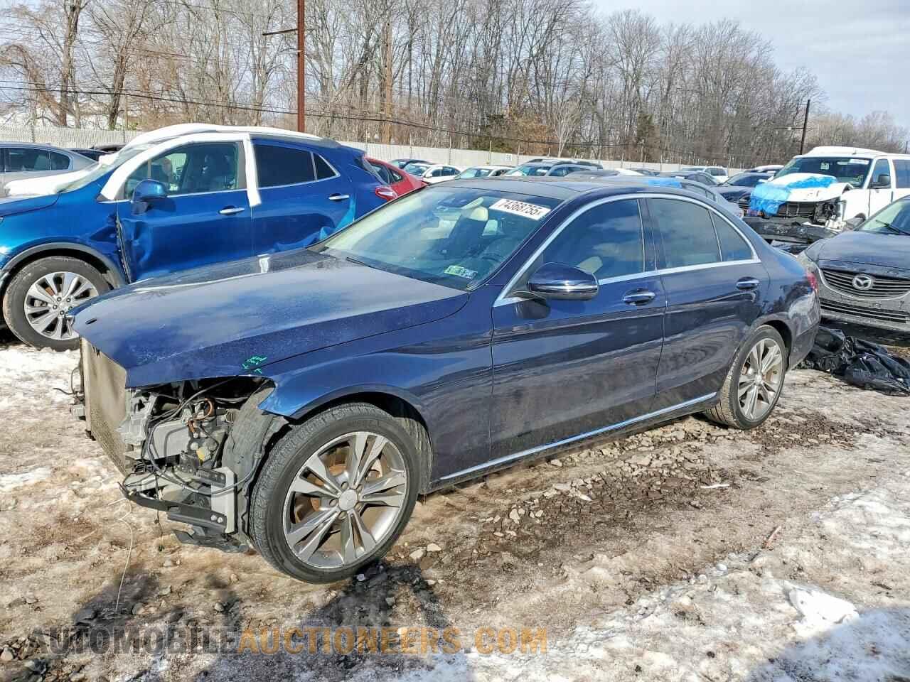 55SWF4KB9GU136572 MERCEDES-BENZ C-CLASS 2016