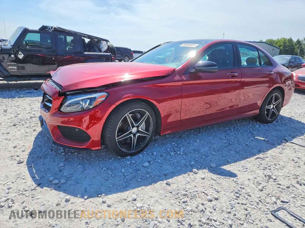 55SWF4KB9GU165666 MERCEDES-BENZ C-CLASS 2016