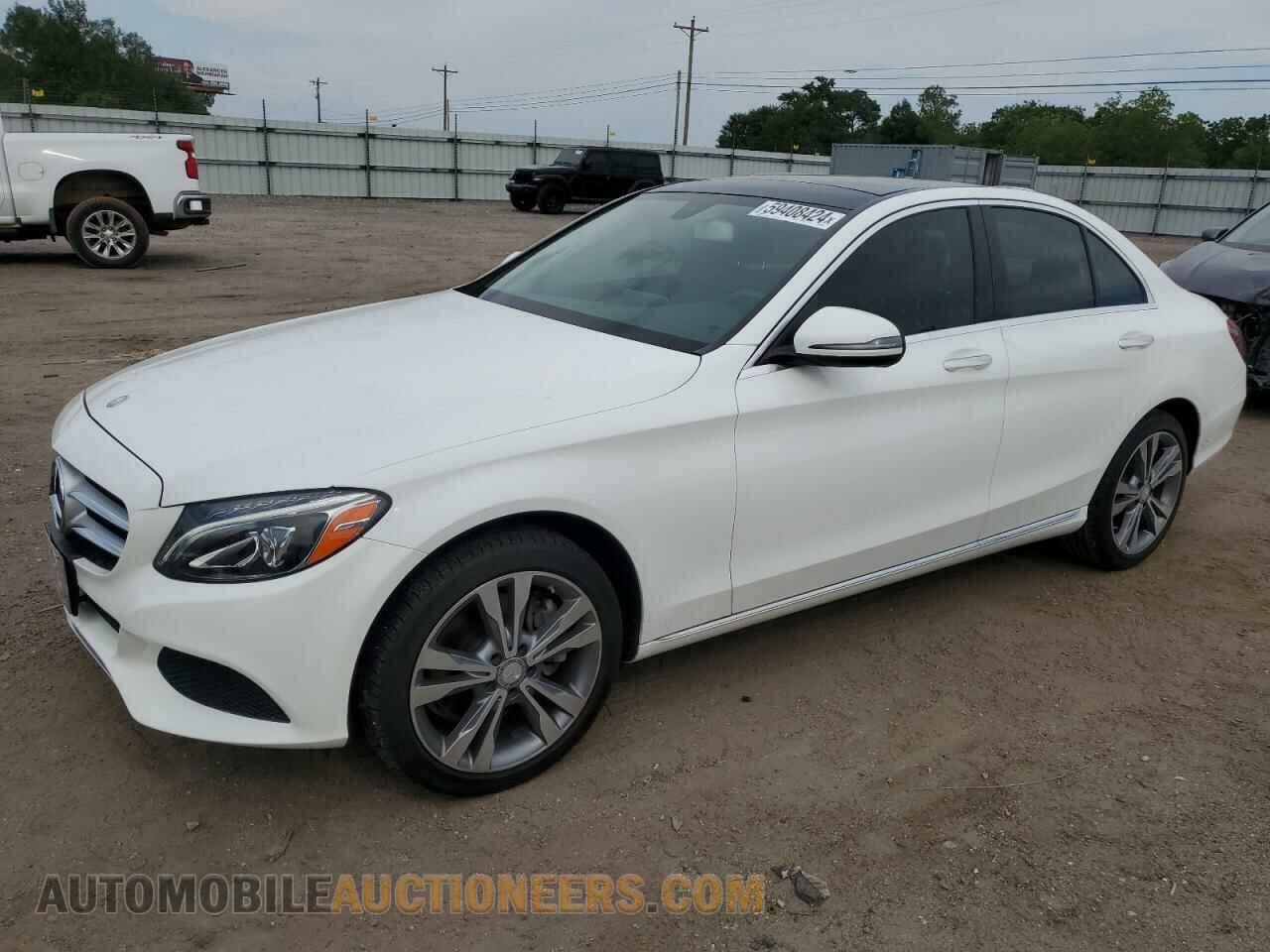55SWF4KB9HU184607 MERCEDES-BENZ C-CLASS 2017