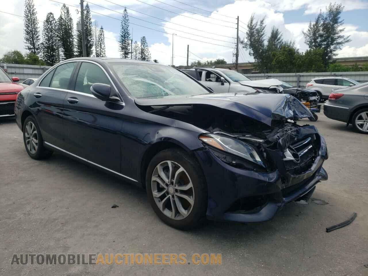 55SWF4KB9HU207268 MERCEDES-BENZ C-CLASS 2017