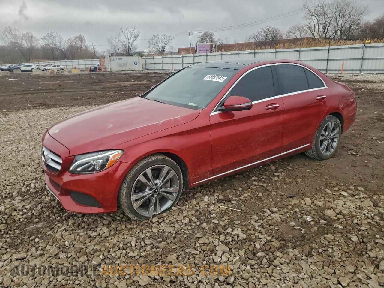 55SWF4KB9JU218096 MERCEDES-BENZ C-CLASS 2018