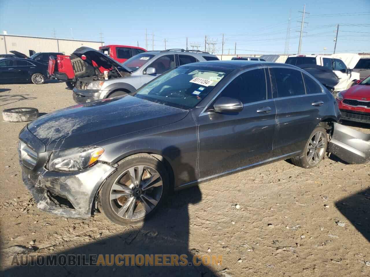 55SWF4KB9JU244875 MERCEDES-BENZ C-CLASS 2018