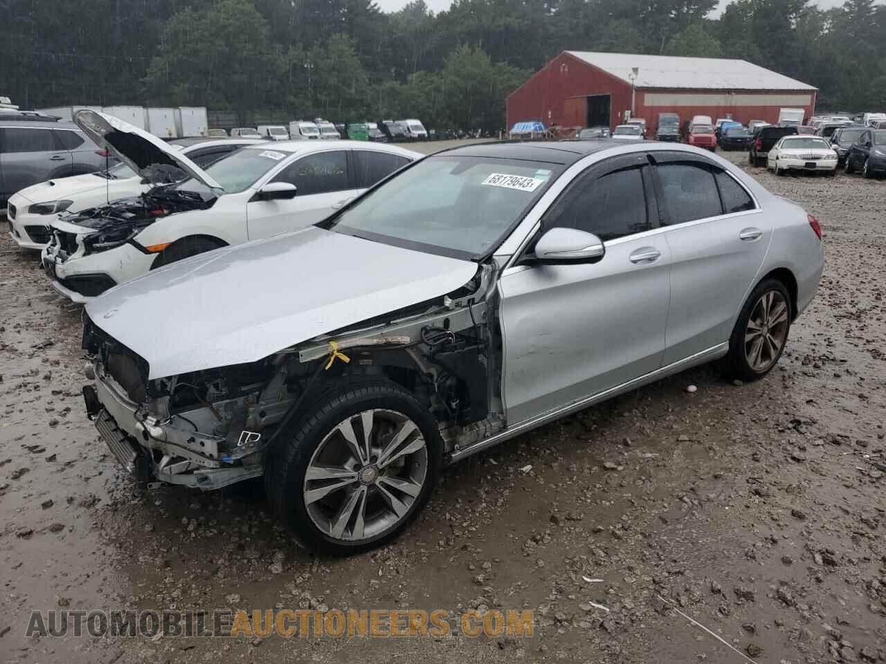 55SWF4KBXFU001017 MERCEDES-BENZ C-CLASS 2015