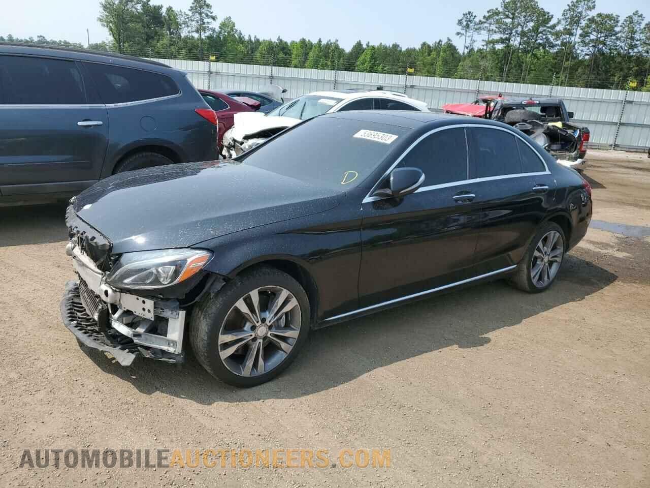 55SWF4KBXFU001079 MERCEDES-BENZ C-CLASS 2015