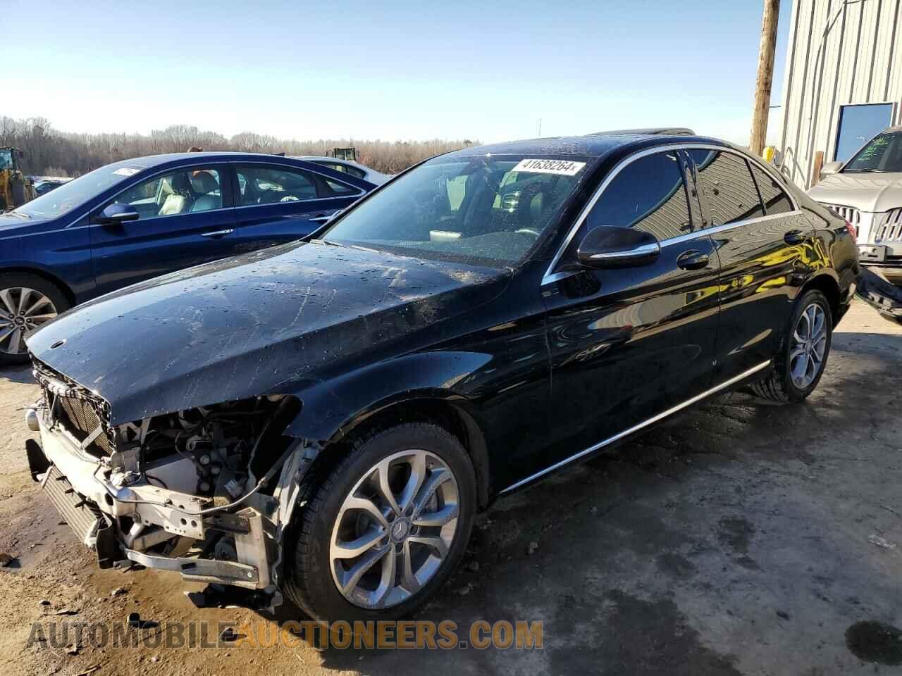 55SWF4KBXFU001552 MERCEDES-BENZ C-CLASS 2015