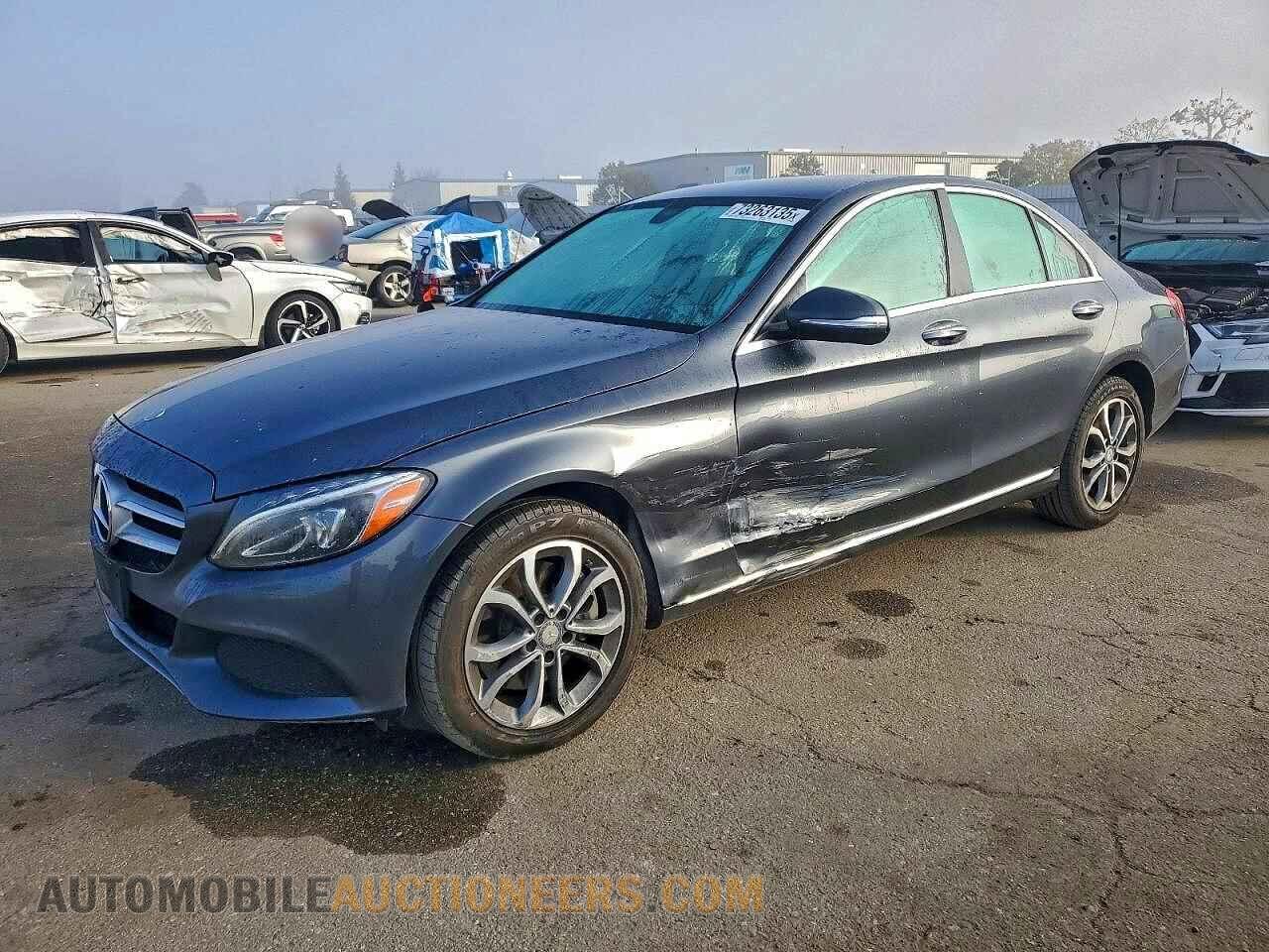 55SWF4KBXFU001826 MERCEDES-BENZ C-CLASS 2015
