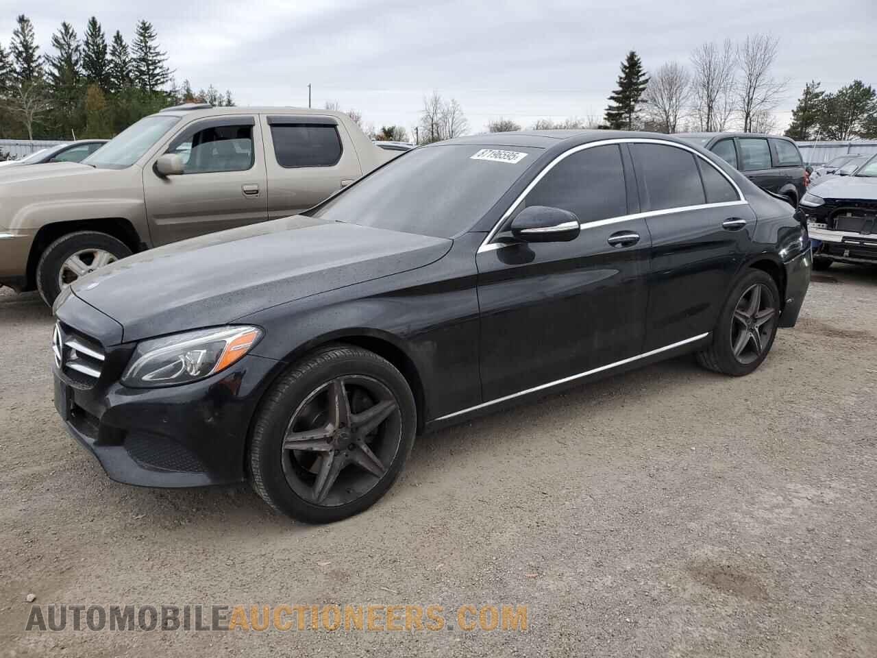 55SWF4KBXFU002314 MERCEDES-BENZ C-CLASS 2015