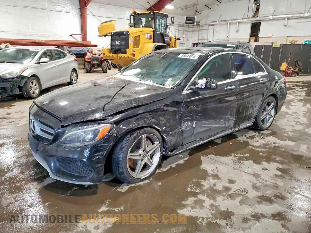 55SWF4KBXFU002572 MERCEDES-BENZ C-CLASS 2015