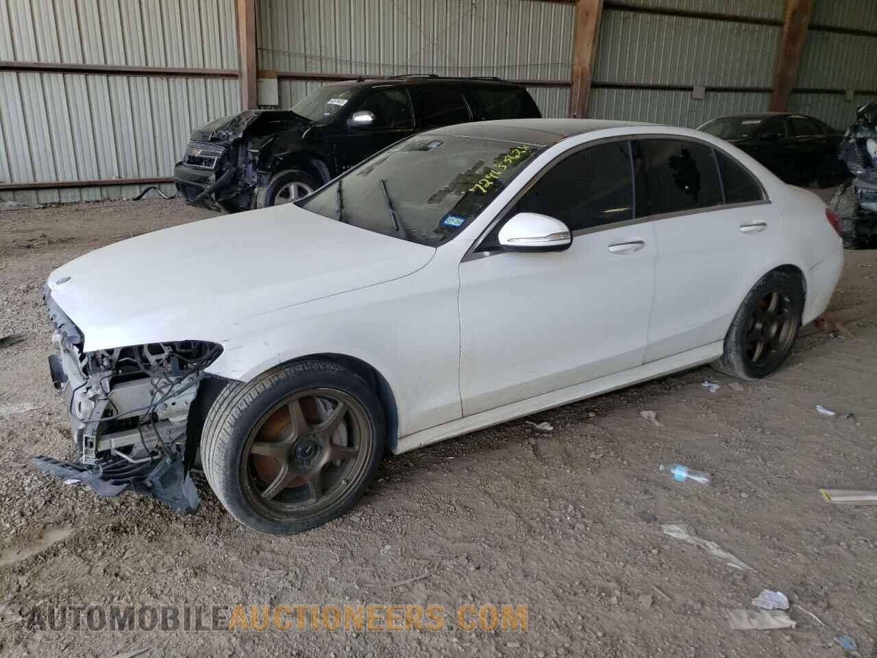 55SWF4KBXFU003320 MERCEDES-BENZ C-CLASS 2015