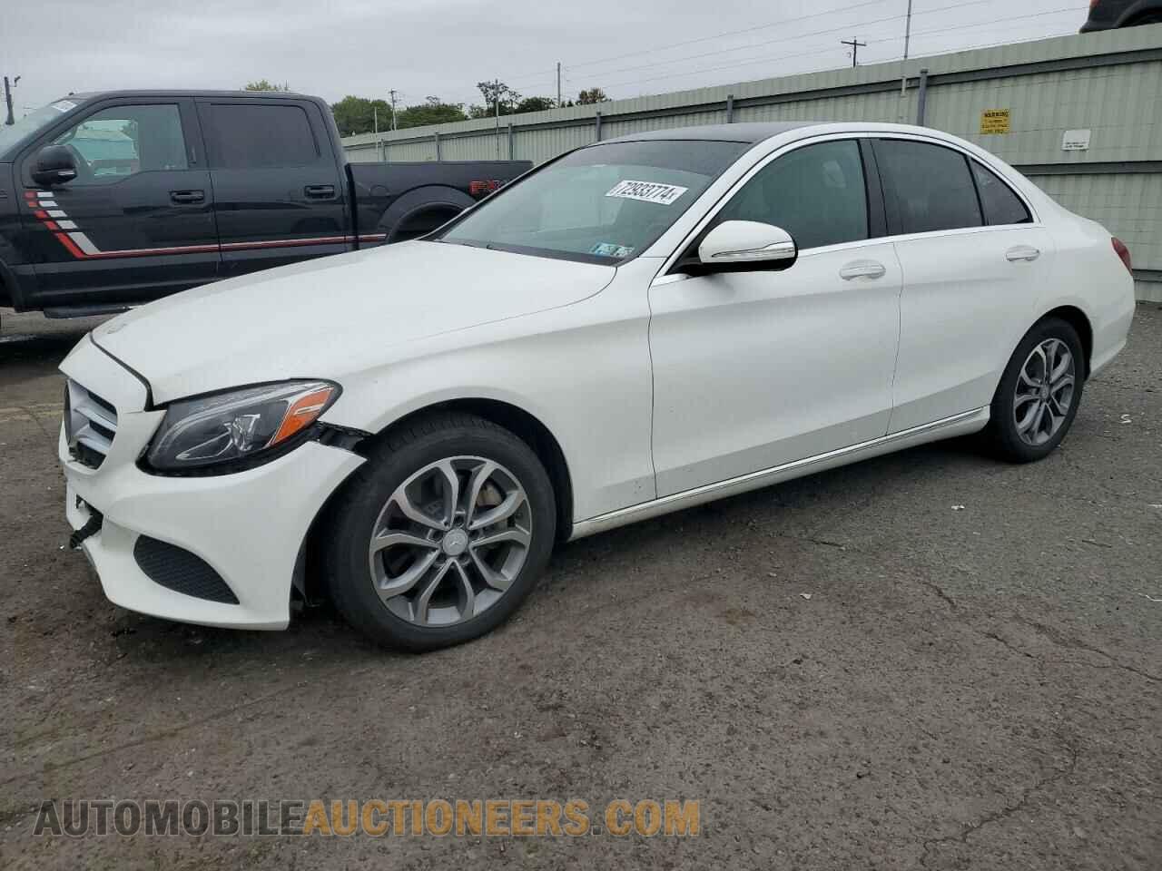 55SWF4KBXFU004368 MERCEDES-BENZ C-CLASS 2015
